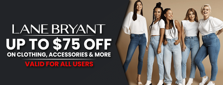 Lane Bryant Deals On Clothing & Accessories | Get  Up to $75 Off