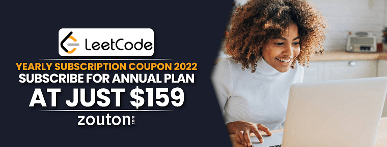 LeetCode Yearly Subscription Coupon February 2022 Subscribe For