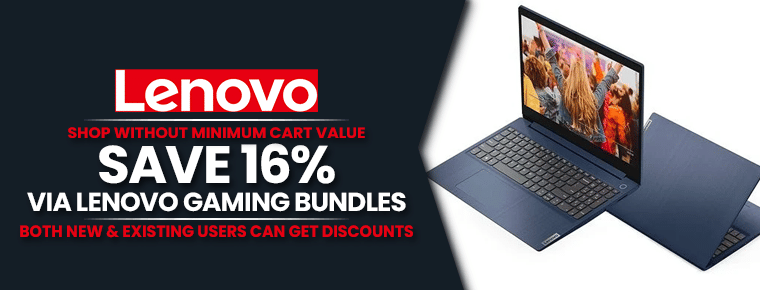 Save 16% | Lenovo Gaming Bundles