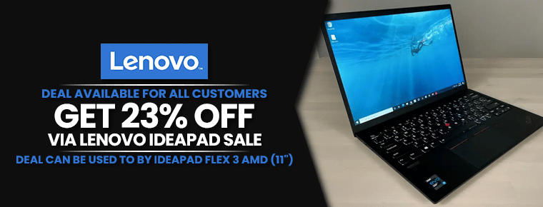 Lenovo Ideapad Sale | Get 23% Off