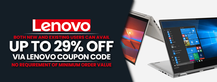Upto 29% Off | Lenovo Coupon Code