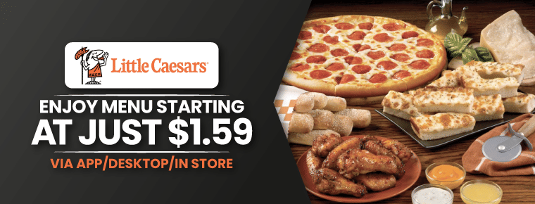 Order Little Caesars Menu | Starting @ $1.59