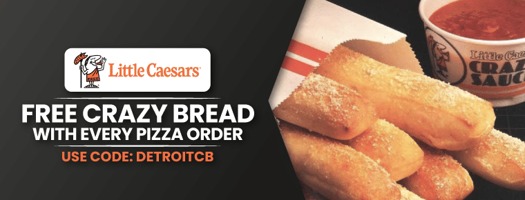 Grab Little Caesars Crazy Bread for FREE | All Users