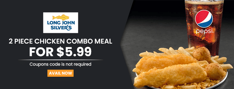 2 Piece Chicken Combo Meal For $5.99