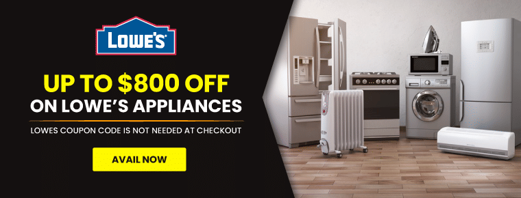 Flat $396 Off On Lowe’s Appliances