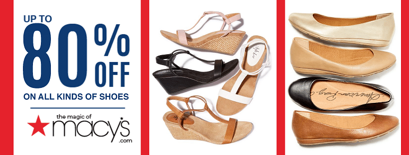 Macy's Coupons For Shoes: Get Up To 80 