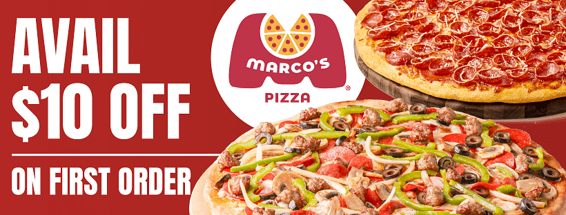 Maroc S Ohio Coupons October Special Get 25 Off On Marco S Pizza Orders