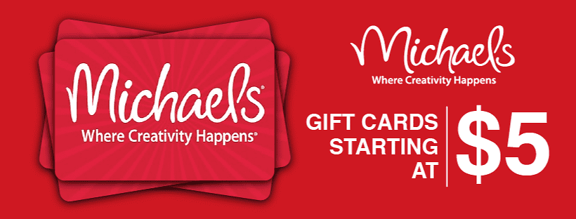 Michaels Gift Card Starting From $5