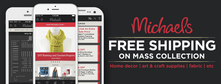 Michaels free shipping