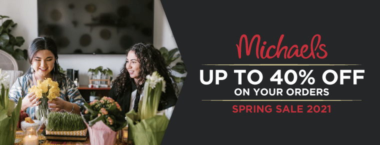 Michaels Spring Sale 2021