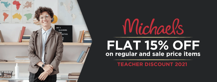 Michaels Teachers Discount