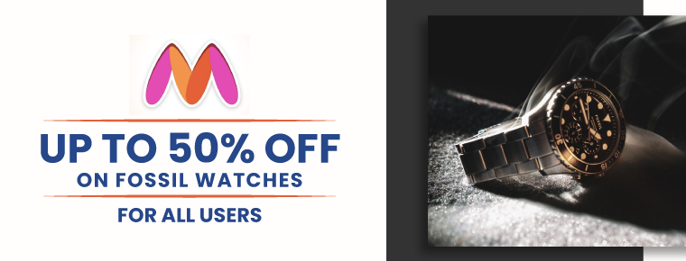 Myntra Coupons For Fossil Watches