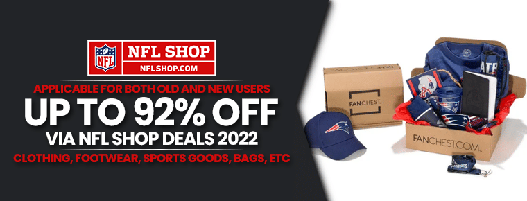 NFL Shop Deals 2022| Up To 92% Off