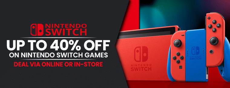 Nintendo Switch Games | Save Up To 40% Off