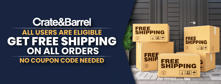 Avail Free Shipping On All Orders