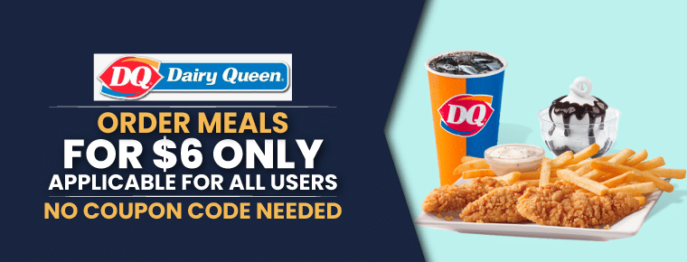 Order Meals | For $6 only