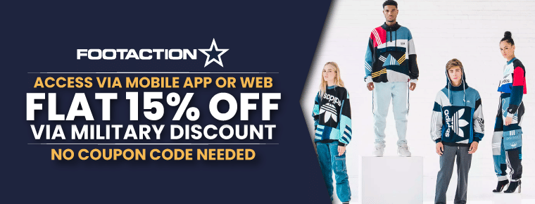 Footaction Military Discount| Get 15% Off