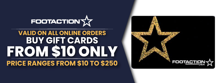 Footaction Gift Card | $10 Onwards
