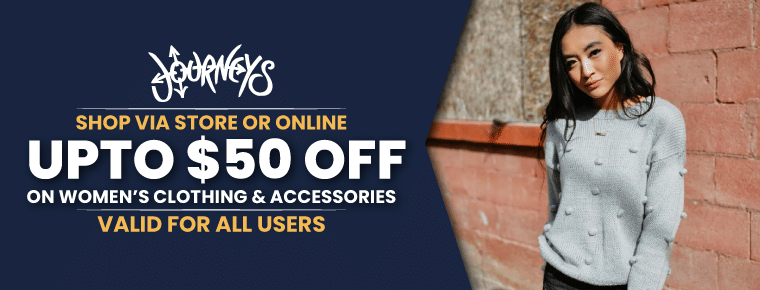 Women's Clothing & Accessories: Save $50