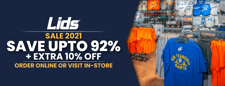 LIDS SALE 2021: SAVE UP TO 92% 