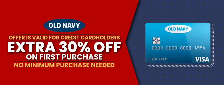 Old Navy First Purchase Deal : Extra 30% Off