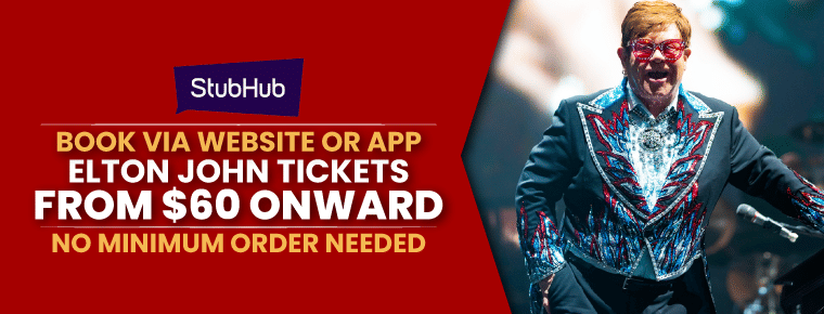 Elton John Tickets | Starting at $175