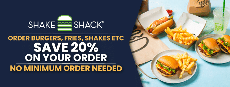 Get 20% Off | Shake Shack First Order Discount