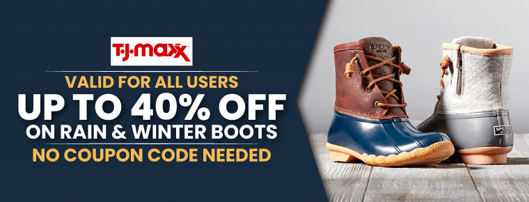 Up To 40% Off | Rain & Winter Boots