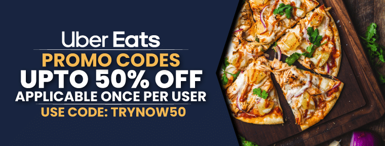 Uber Eats Promo Codes & Deals | Most Recommended