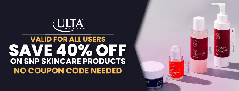 Save 40% Off | SNP Skincare Products