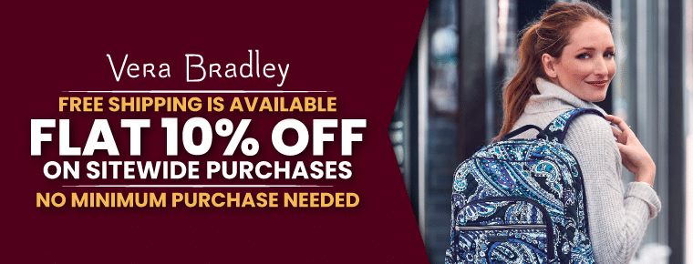 Flat 10% Off | Vera Bradley Promo Code