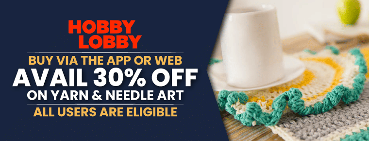 Hobby Lobby Yarn Sale: Get 30% Off