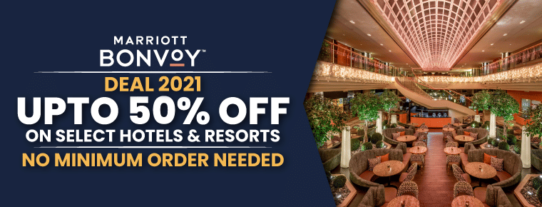 Marriott Discount | Get 50% Off On Select Hotels