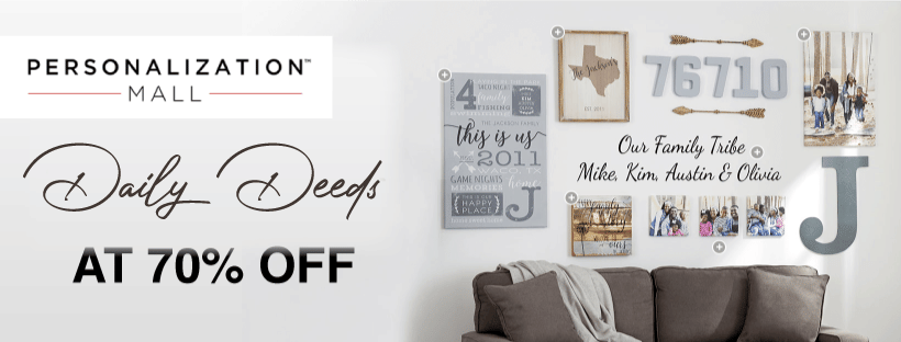  Discount of up to 70% on daily deals