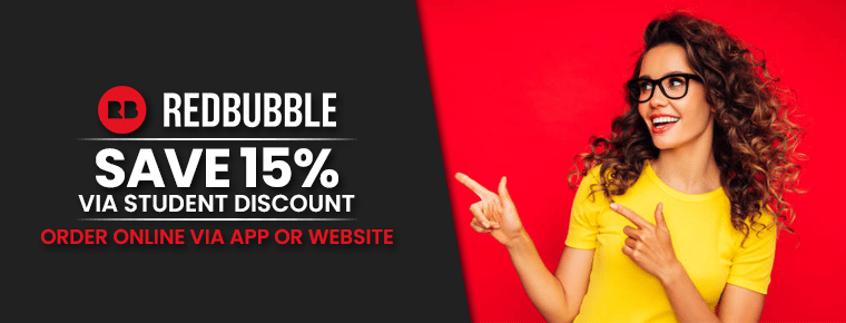 Save 15%| Redbubble Student Discount