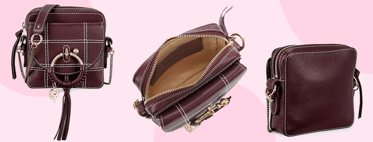 See By Chloe Joan Mini Leather Crossbody Bag, $370