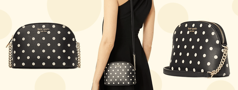 Kate Spade New York Spencer Sunshine Dot Dome Crossbody Bag, $158
