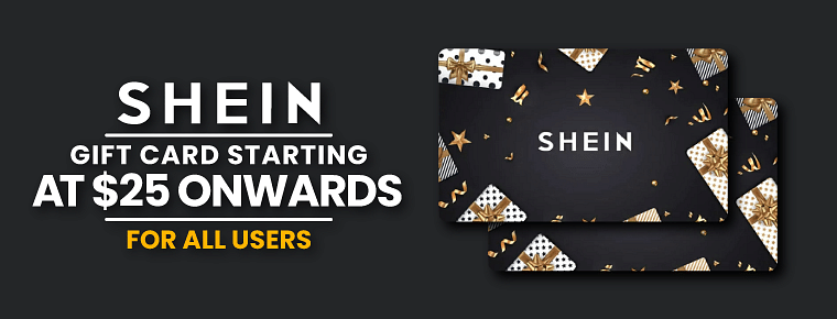Shein Gift Card Codes | July 2021: Starts At $25 + Save 99% Off | Shein