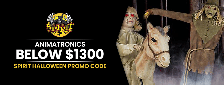 Spirit Halloween Promo Code | Animatronics Below $1300