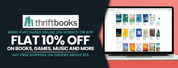 ThriftBooks Student Discount | Currently Inactive 