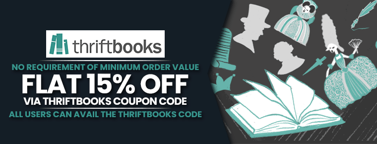 Avail Flat 15% Off | ThriftBooks Coupon Code