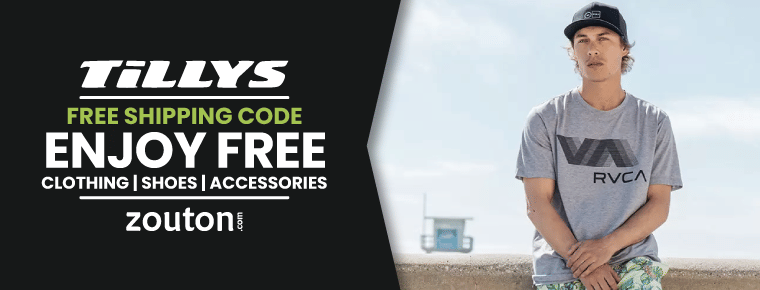 Tillys Free Shipping Code January 2022 Get Clothing Shoes 
