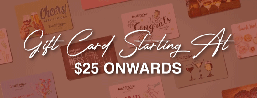 TOTAL WINE GIFT CARDS STARTING AT $25