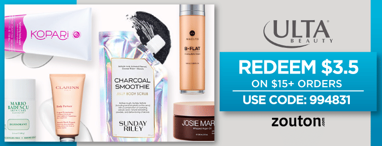 Ulta Coupon Code| $3.50