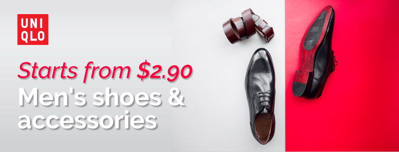 STARTS FROM $2.90: MEN'S SHOES & ACCESSORIES