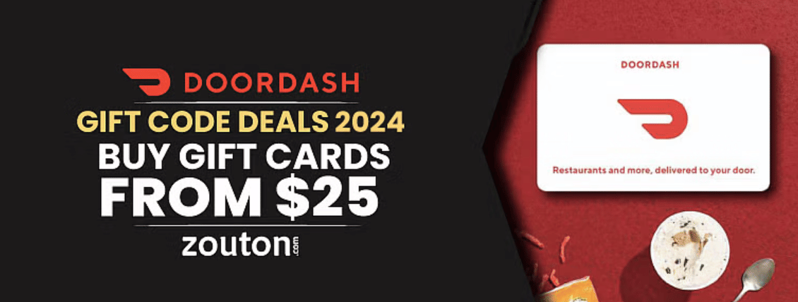 doordash gift code deals