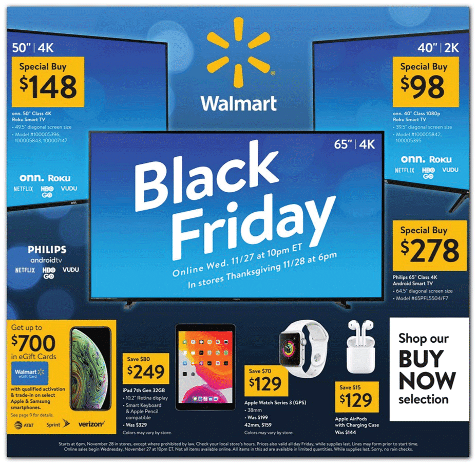 Walmart Black Friday 2022 Sale & Ad Early Deals, Extra Savings, Gifts