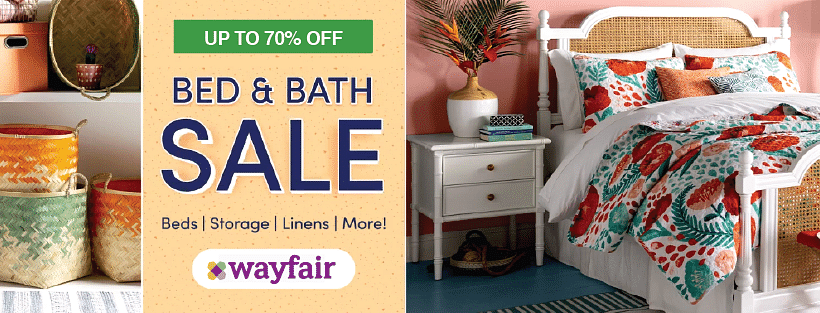 Up to 80% off | Wayfair New Customer Coupon | Furniture, Rugs, & More