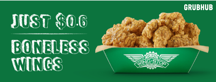Wingstop Portland Coupons 2022: Order Wingstop Boneless Wings For 60 Cents