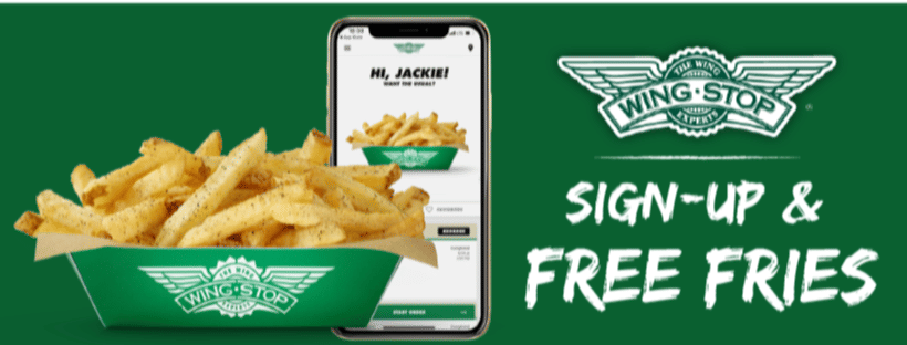 Wingstop signup deals